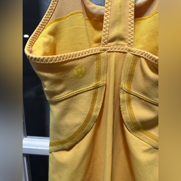 Lululemon Power Up Tank-Burning Yellow - Picture 7 of 8